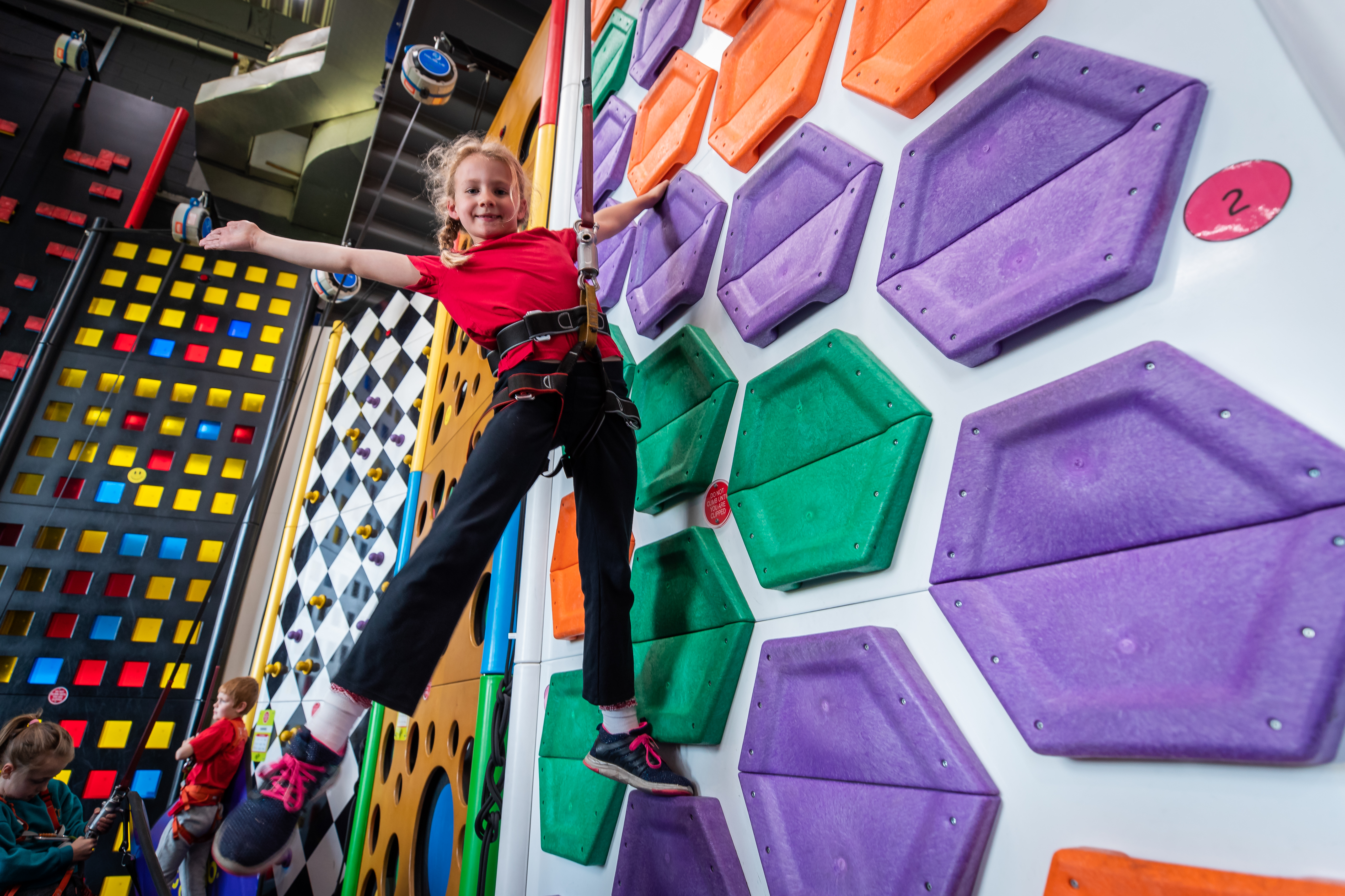 WELCOME TO CLIP 'N CLIMB Radcliffe